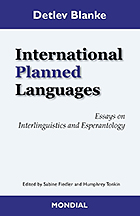 Detlev Blanke: International Planned Languages